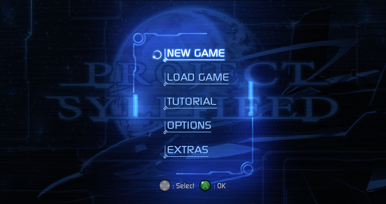 main menu